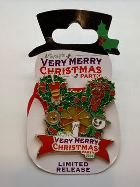 Disney Mickey's Very Merry Christmas Party 2009 Limited Release Collectible Pin